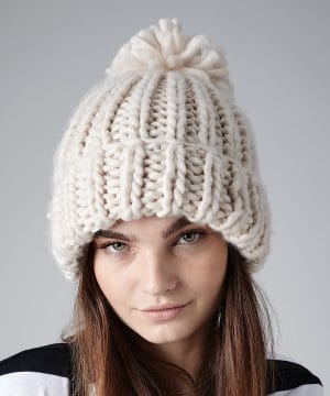 Oversized Hand Knitted Beanie