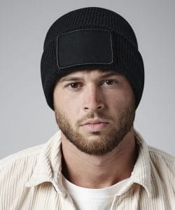 Removable Patch Thinsulate Beanie