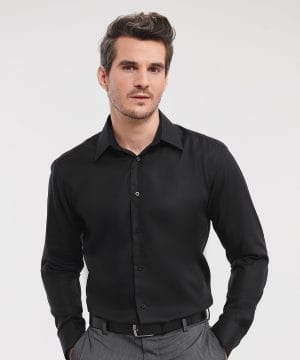 tailored non-iron shirt
