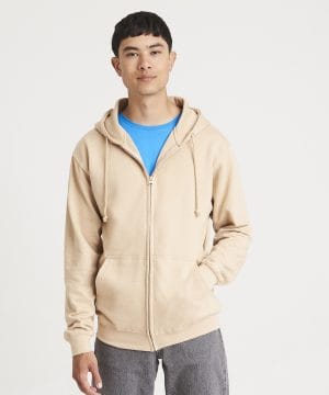 cream embroidered zoodie