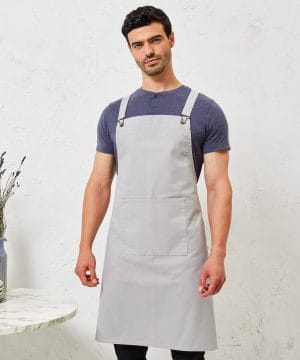 Cross Back Barista Bib Apron