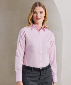 Women’s Poplin Long Sleeve Blouse