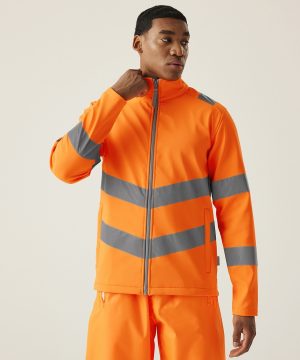 Hi-Vis Pro Contract Softshell Jacket