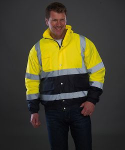 Two Tone Bomber Jacket