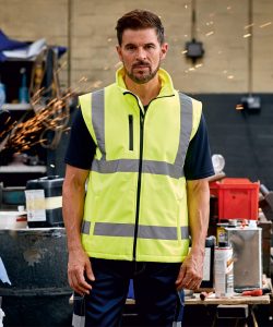 Hi-Vis Softshell Gilet