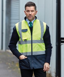 Hi-Vis Padded Bodywarmer