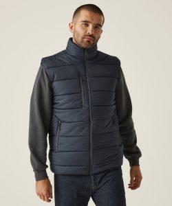 Navigate thermal bodywarmer - mens black quilted vest uk workwear