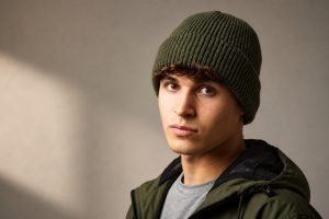 Boy with cap
