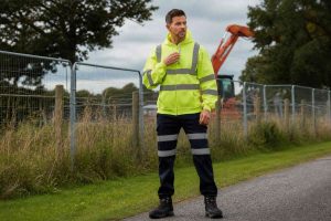 mens jacket hivis