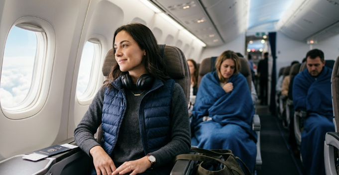 Here's Why Every Woman Should Carry a Padded Gilet for Ladies on Flights