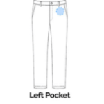 Left Pocket +£3.50